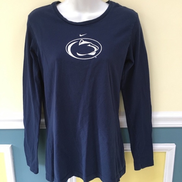 Nike Tops - Nike Penn State Slim Fit Long  Sleeve Tee